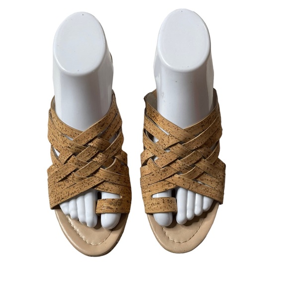 Donald J Pliner strappy brown sandals sz 8.5M - Picture 15 of 16